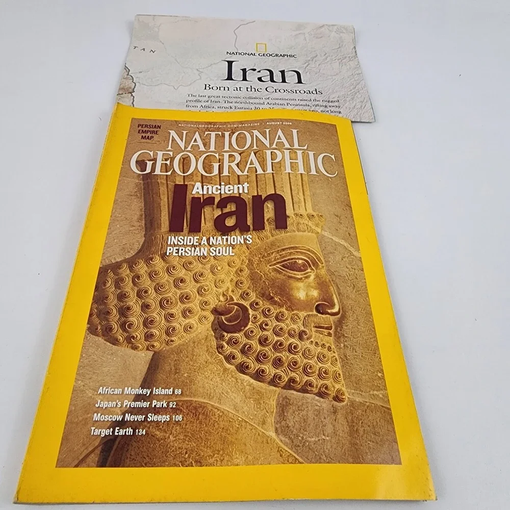 National‎ Geographic Magazine August 2008 With Insert